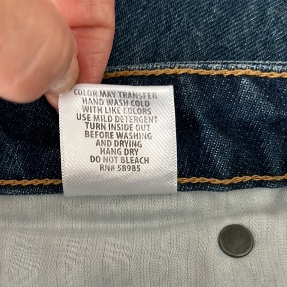 CARMAR Jeans Juliet Boyfriend Relaxed Fit High Rise Reflective Stripes Size 28 - Picture 11 of 13